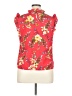Harlowe & Graham 100% Polyester Red Sleeveless Blouse Size XL - photo 2