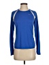 Nike 100% Polyester Blue Long Sleeve Top Size S - photo 1