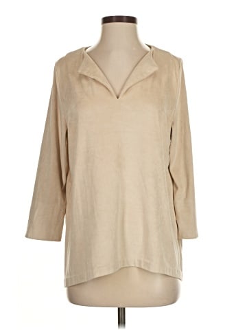 Gretchen Scott Designs 3/4 Sleeve Blouse (view 1)