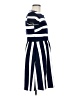 Eliza J Stripes Blue Casual Dress Size 8 - photo 4
