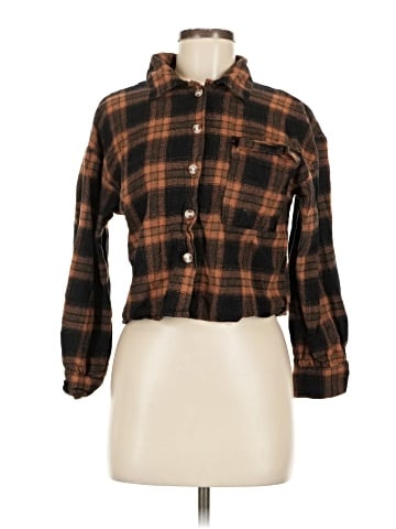 Love Notes Long Sleeve Button-Down Shirt (view 1)