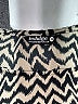 Indulge 100% Polyester Chevron-herringbone Gray Casual Dress Size M - photo 7