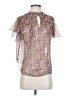Joie Floral Ivory Short Sleeve Blouse Size S - photo 1