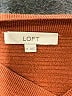 Ann Taylor LOFT Orange Pullover Sweater Size M - photo 7