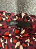 Gibson 100% Polyester Animal Print Burgundy Long Sleeve Blouse Size XXL - photo 7