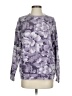 Athleta Floral Purple Pullover Sweater Size S - photo 1