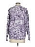 Athleta Floral Purple Pullover Sweater Size S - photo 2