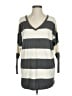 Joie Stripes Gray Pullover Sweater Size S - photo 1
