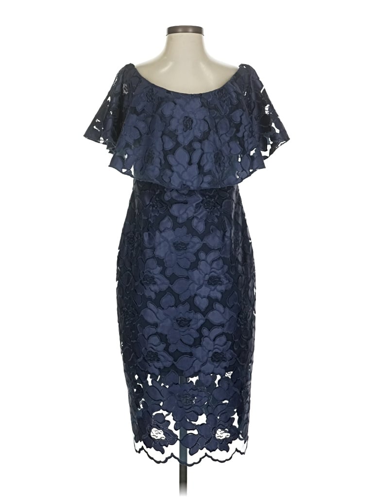 Pre-owned Joseph Ribkoff Cocktail Dress In Blue