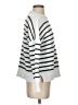 Pink Clover 100% Polyester Stripes Silver Pullover Sweater Size S - photo 4