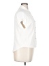 Moa Moa White Short Sleeve Blouse Size XL - photo 4