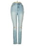 Forever 21 Hearts Blue Jeans Size 24 waist - photo 1