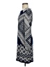 Nine West Argyle Blue Casual Dress Size 4 - photo 5