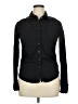Ett:Twa 100% Cotton Black Long Sleeve Button-Down Shirt Size 14 - photo 1