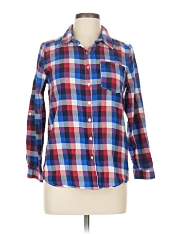 Ellison 3/4 Sleeve Button-Down Shirt (view 1)