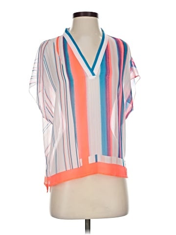 DKNY Short Sleeve Blouse (view 1)