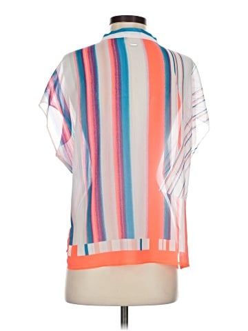 DKNY Short Sleeve Blouse (view 2)