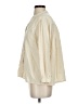 Unbranded Ivory 3/4 Sleeve Button-Down Shirt Size S - photo 5