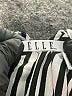 Elle Silver Black Short Sleeve Blouse Size S - photo 7