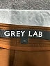 Grey Lab Los Angeles 100% Polyester Metallic Gold Brown Skort Size XS - photo 3