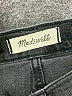 Madewell Chevron-herringbone Black Jeans Size 23 waist - photo 7