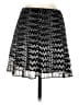 Madewell 100% Polyester Chevron-herringbone Black Casual Skirt Size 0 - photo 1