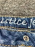 Justice Hearts Blue Jeans Size 8 - photo 3