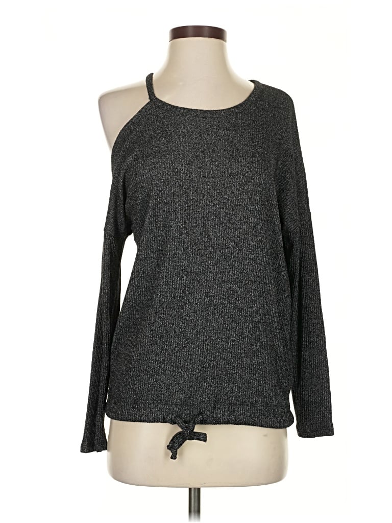 Pre-owned Rock&republic Long Sleeve T-shirt In Gray