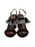 Dolce Tropical Black Sandals Size 10 - photo 2