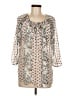 Fig and Flower 100% Polyester Ivory 3/4 Sleeve Blouse Size M - photo 1
