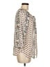 Fig and Flower 100% Polyester Ivory 3/4 Sleeve Blouse Size M - photo 4