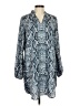 Shein Paisley Blue Casual Dress Size 6 - photo 1