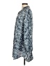 Shein Paisley Blue Casual Dress Size 6 - photo 5