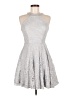 B. Darlin Gray Cocktail Dress Size 7 - 8 - photo 1