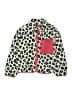 Old Navy 100% Polyester Animal Print Green Black Fleece Jacket Size XL (youth) - photo 1