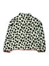 Old Navy 100% Polyester Animal Print Green Black Fleece Jacket Size XL (youth) - photo 2