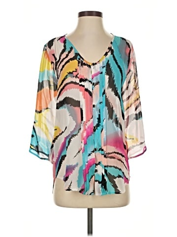 Yumi Kim 3/4 Sleeve Silk Top (view 1)