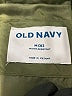 Old Navy 100% Polyester Solid Green Jacket Size 8 - photo 3