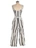 Ann Taylor LOFT Stripes Ivory Jumpsuit Size 2 - photo 2