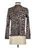 Dana Buchman Animal Print Color Block Leopard Print Brown Tan Cardigan Size P (petite) - photo 2