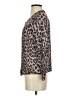 Dana Buchman Animal Print Color Block Leopard Print Brown Tan Cardigan Size P (petite) - photo 5