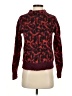 Karen Millen Animal Print Burgundy Pullover Sweater Size XS (1) - photo 1