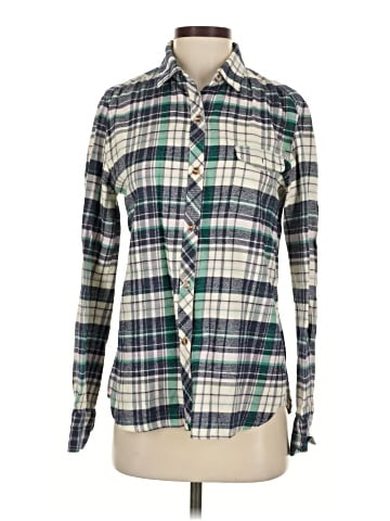 BDG Long Sleeve Button-Down Shirt (view 1)