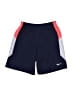 Nike 100% Polyester Color Block Blue Athletic Shorts Size 6 - 7 - photo 1