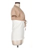 Adika Tan Short Sleeve Top Size M - photo 4