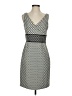 Assorted Brands Houndstooth Gray Ivory Cocktail Dress Size EU (IT) 40 / US 4 - photo 1