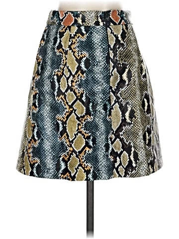 French Connection Faux Leather Skirt (view 2)
