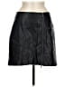 Leith Black Faux Leather Skirt Size M - photo 1