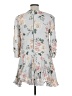 VICI Floral Gray Casual Dress Size L - photo 2