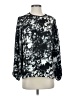 Vince Camuto 100% Polyester Black Long Sleeve Blouse Size XS - photo 1